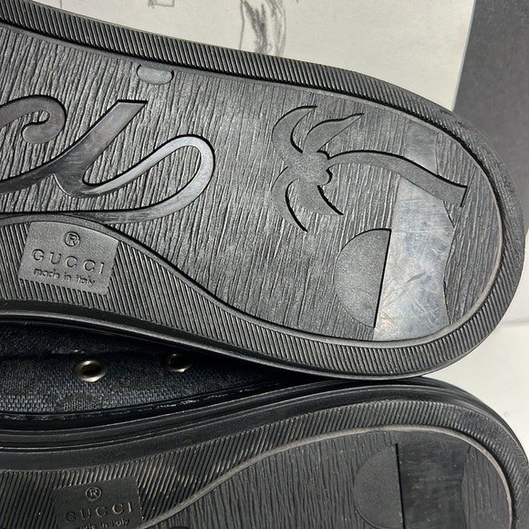 Gucci Canvas & Leather Black Sneaker Women’s Size US 7.5 - Picture 16 of 16